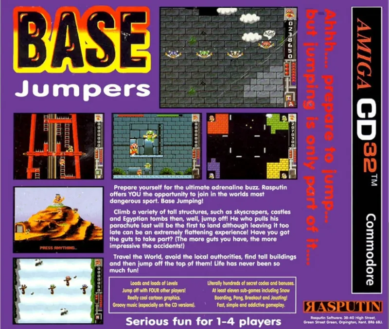 Base Jumpers box back