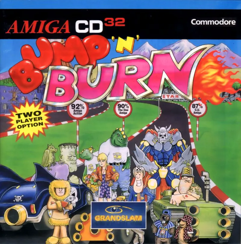 Bump 'N' Burn box art