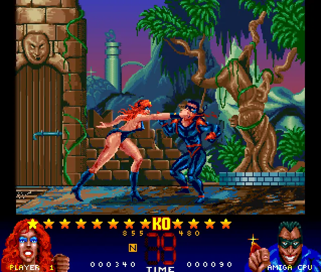 Backdrop artwork for Dangerous Streets & Wing Commander