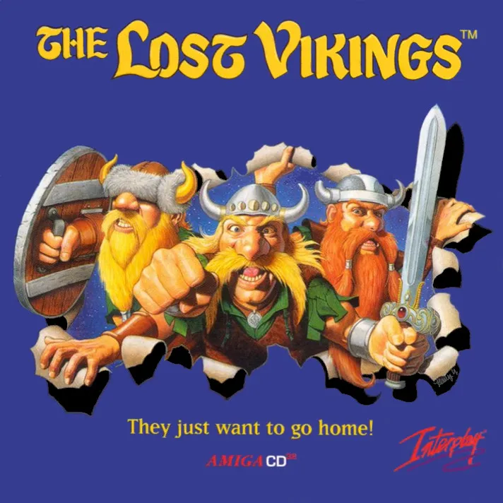 The Lost Vikings box art