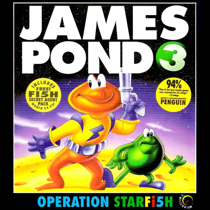 James Pond 3: Operation Starfi5h box art