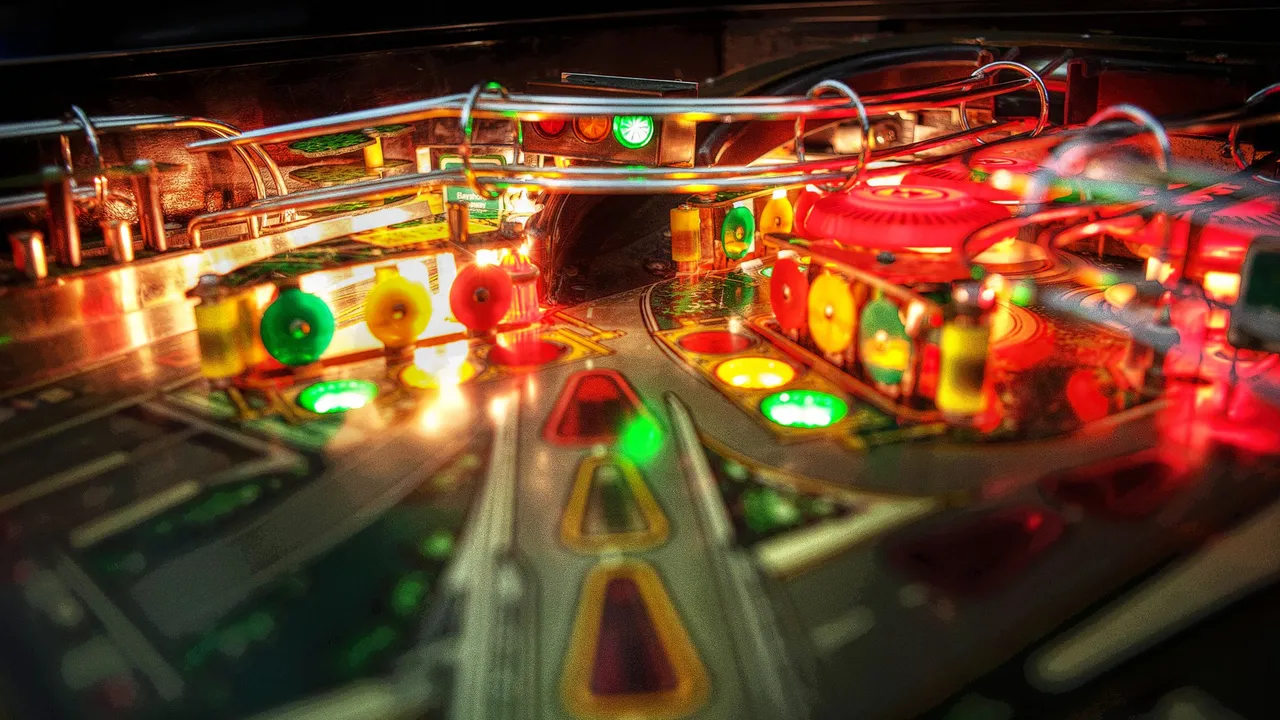Backdrop artwork for Pinball Fantasies