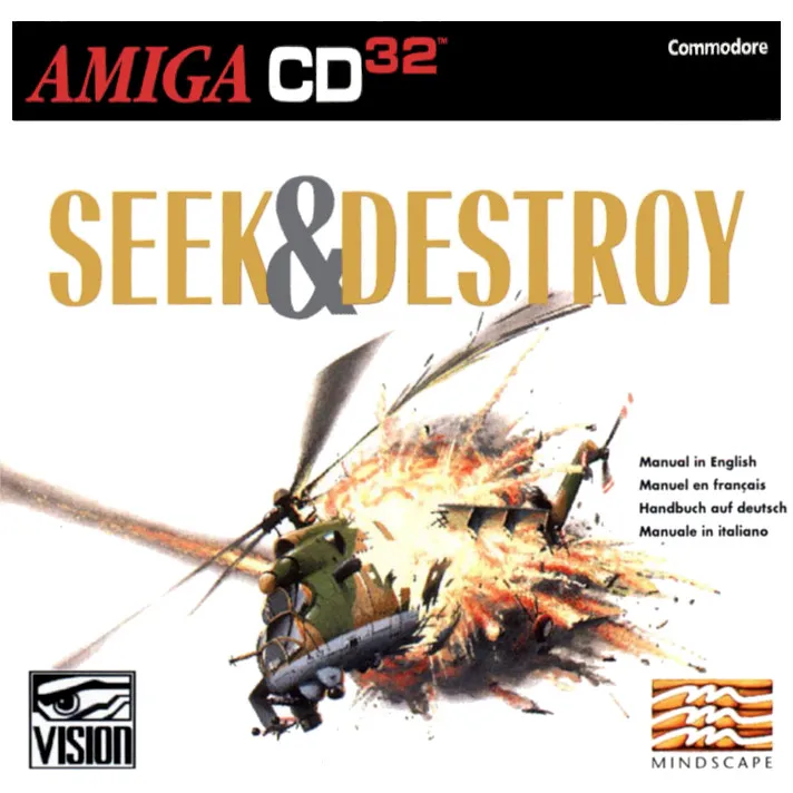 Seek & Destroy box art