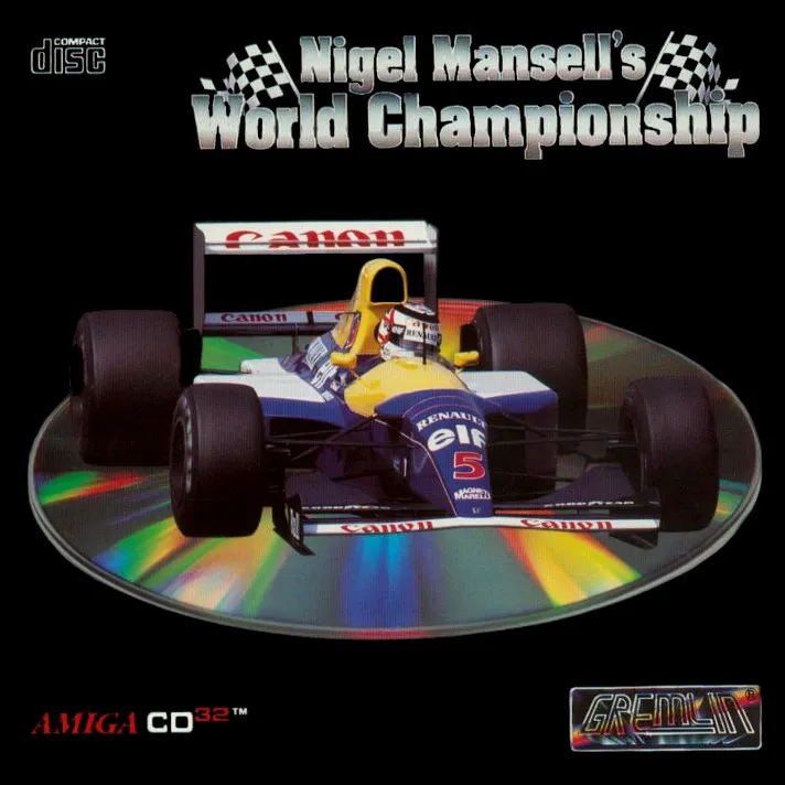 Nigel Mansell's World Championship box art