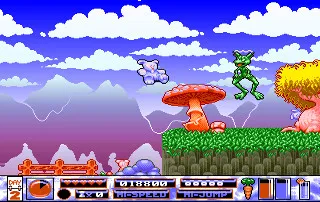 Backdrop artwork for Quik the Thunder Rabbit