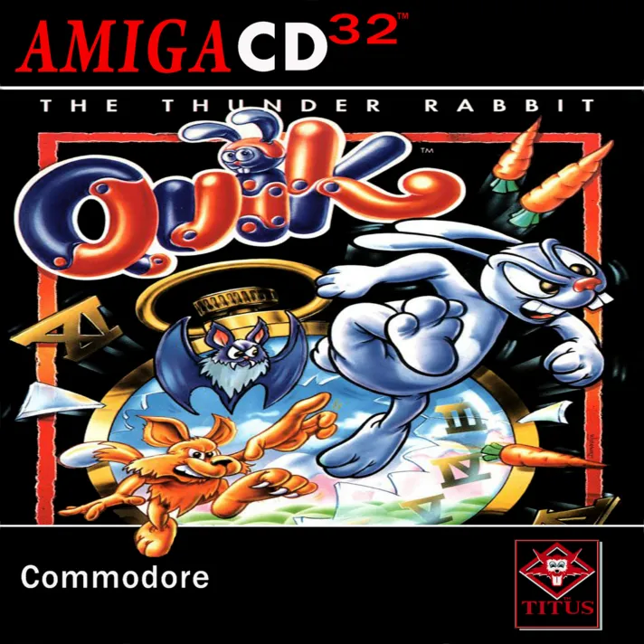 Quik the Thunder Rabbit box art