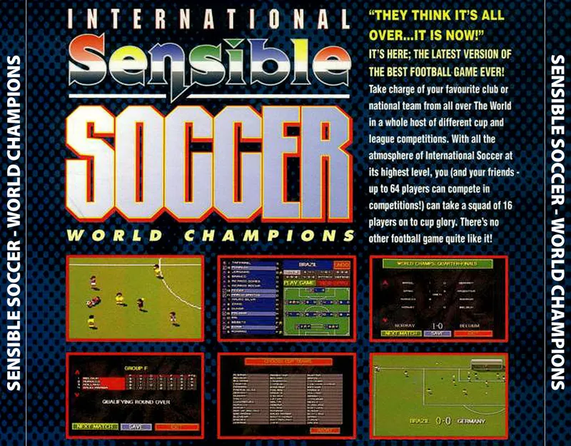 Sensible Soccer: International Edition v1.2 box back