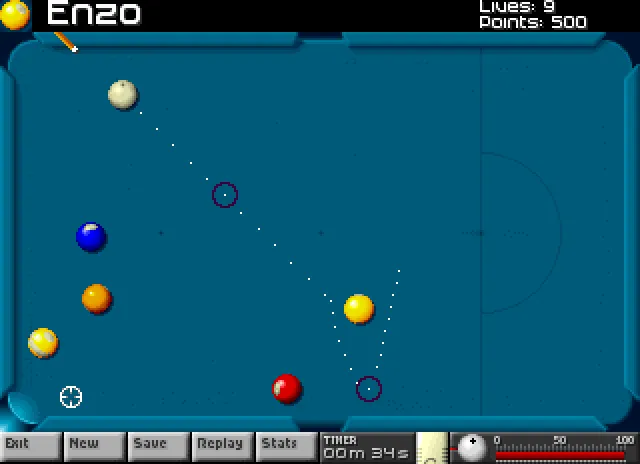 Backdrop artwork for Arcade Pool