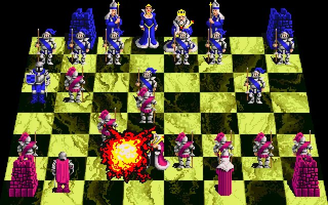 Backdrop artwork for Battle Chess