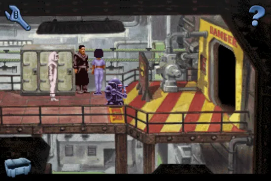 Beneath a Steel Sky screenshot