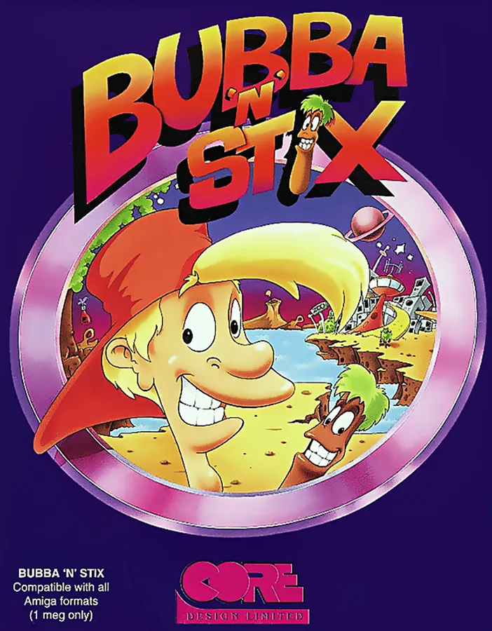 Bubba 'n' Stix box art