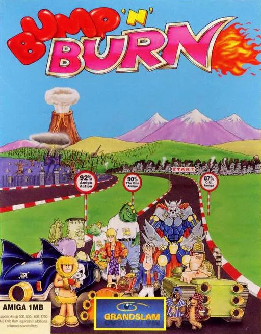 Bump 'n' Burn box art