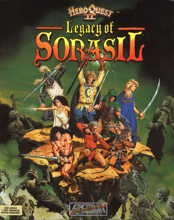 HeroQuest II: Legacy of Sorasil box art