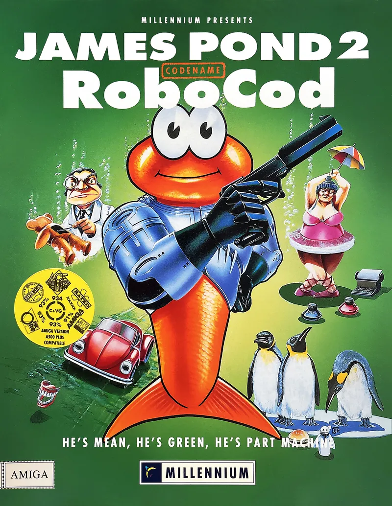 James Pond 2: Codename RoboCod box art