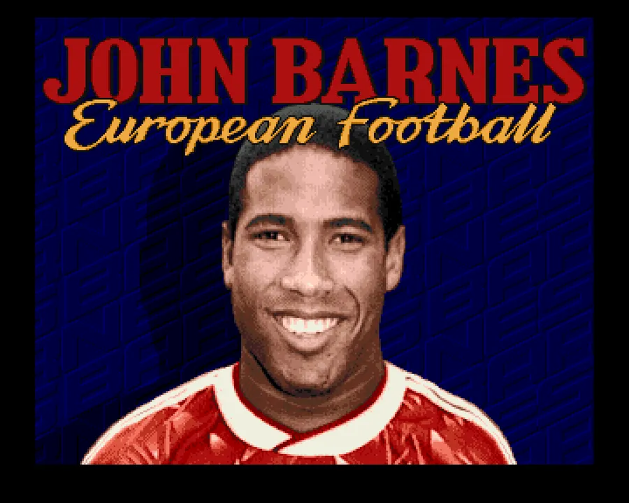 John Barnes European Football screenshot