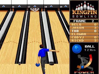 Backdrop artwork for Kingpin: Arcade Sports Bowling