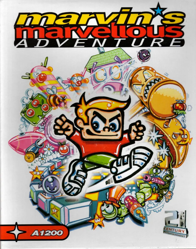 Marvin's Marvellous Adventure box art