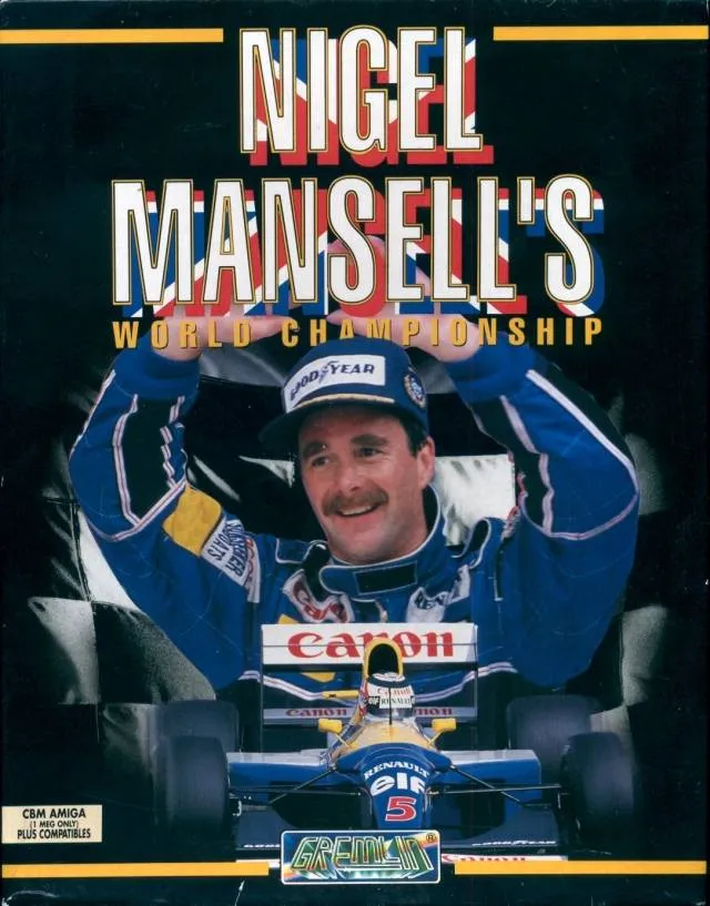 Nigel Mansell's World Championship box art