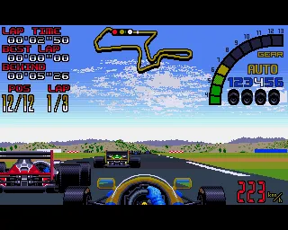 Backdrop artwork for Nigel Mansell's World Championship