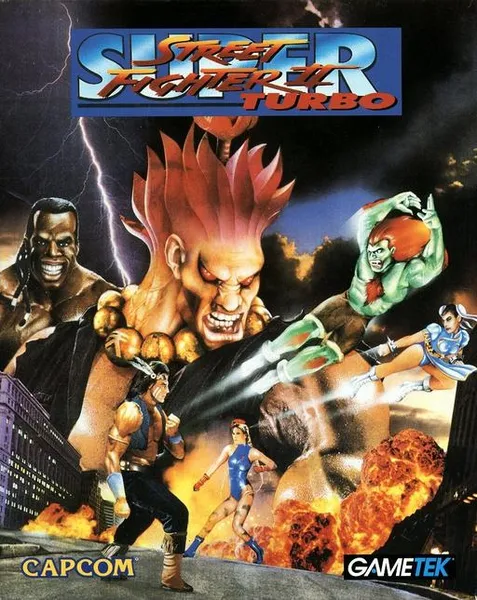 Super Street Fighter II Turbo box art