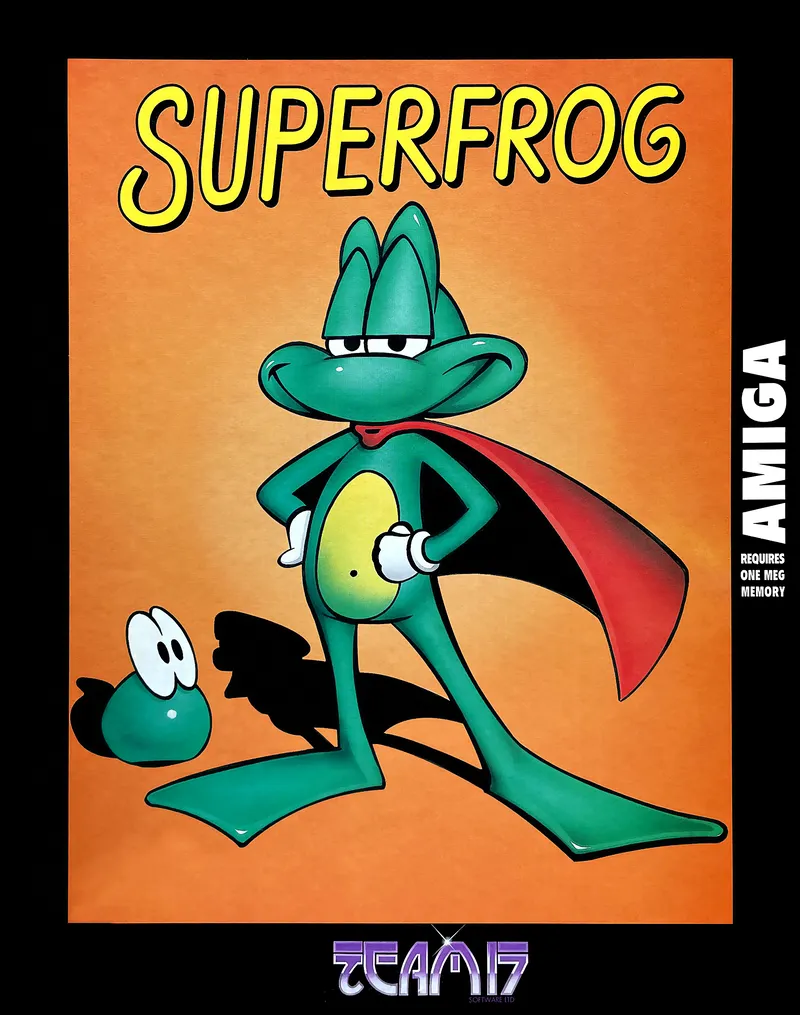 Superfrog box art