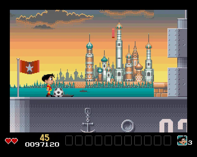 Soccer Kid screenshot