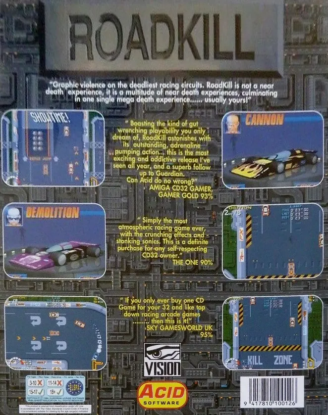 Roadkill box back
