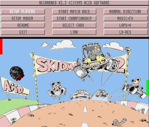 Super Skidmarks screenshot