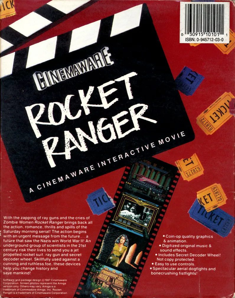 Rocket Ranger box back