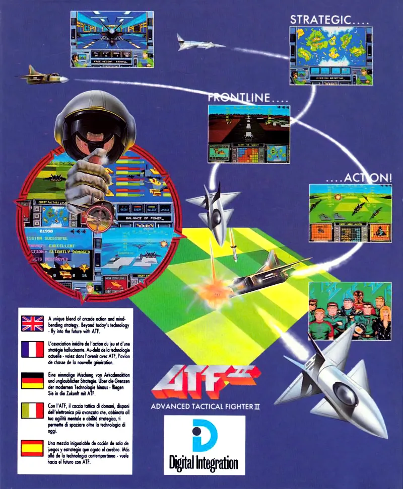 Air Strike USA box back