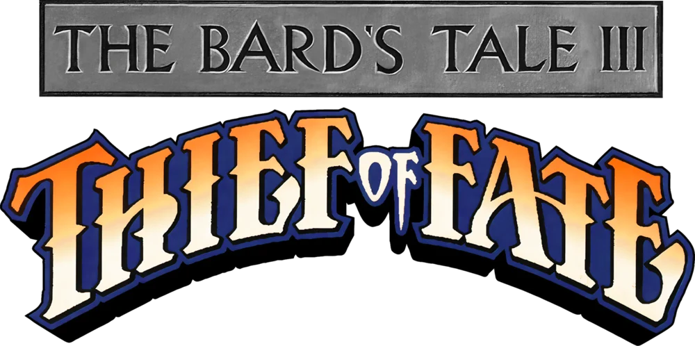 The Bard's Tale III: Thief of Fate logo