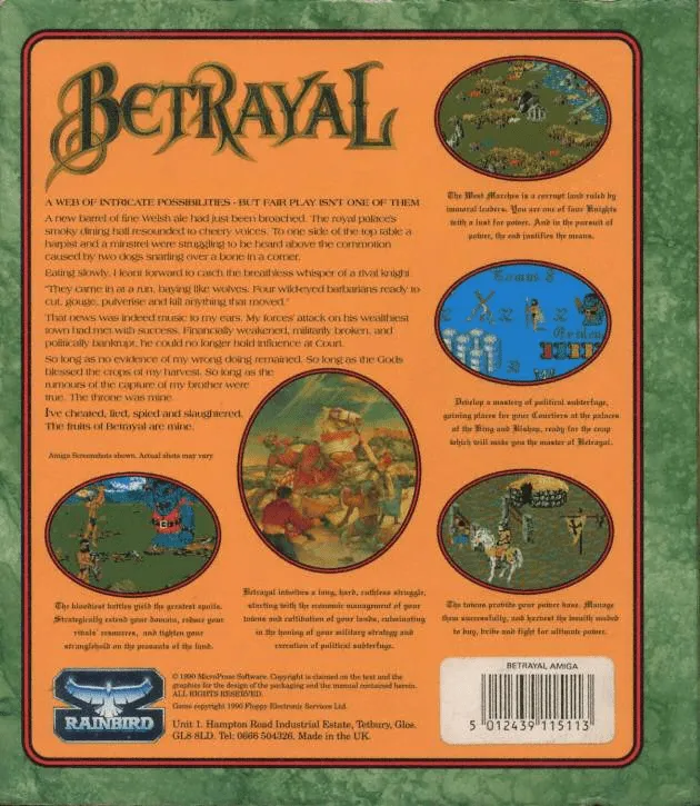 Betrayal box back