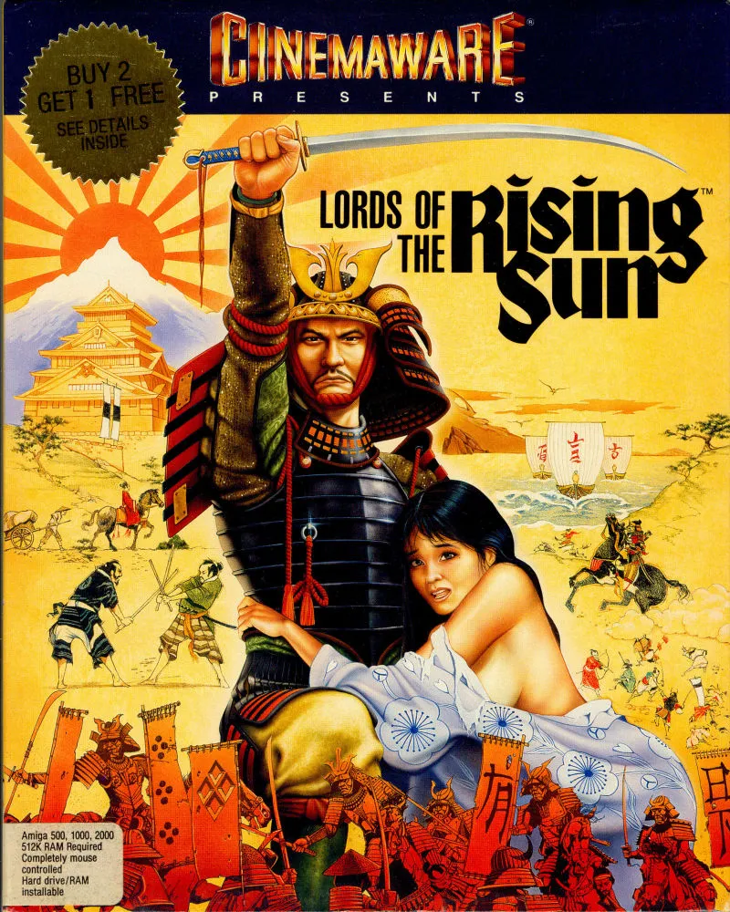 Lords of the Rising Sun box art