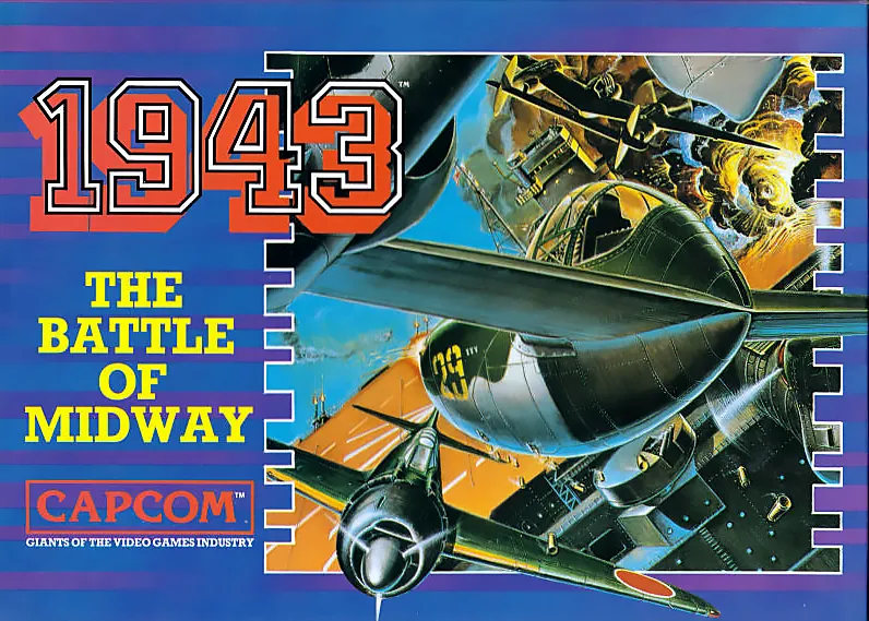 1943: The Battle of Midway cover art for Commodore Amiga