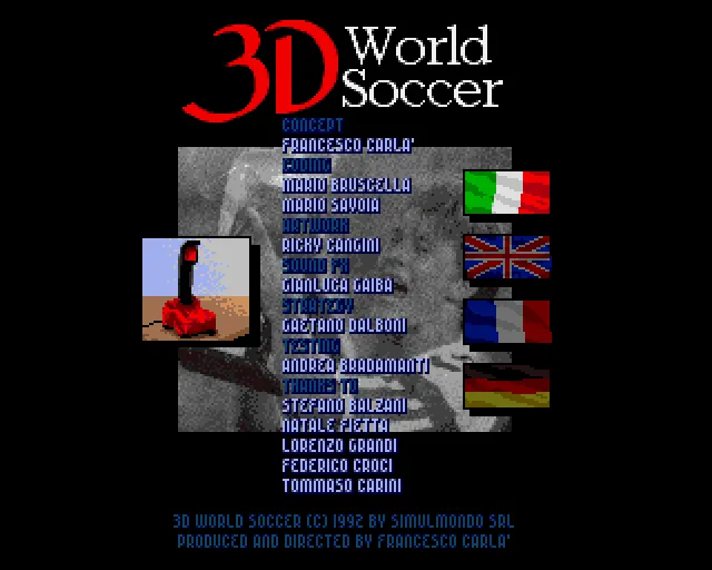 3D World Soccer screenshot