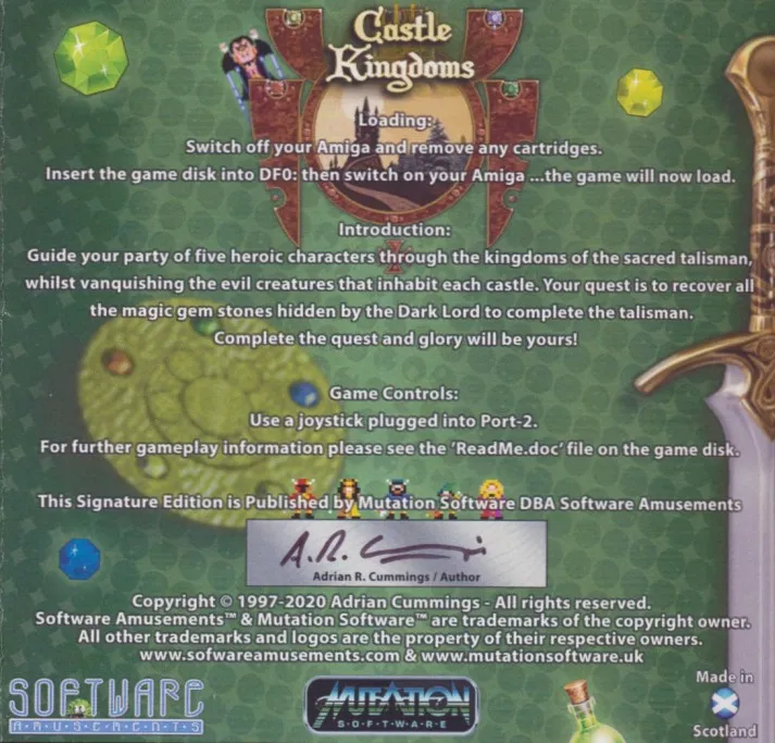 Castle Kingdoms box back