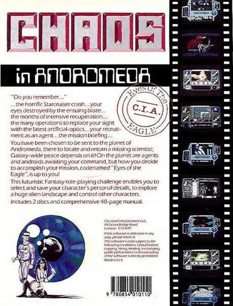 Chaos in Andromeda: Eyes of the Eagle box back
