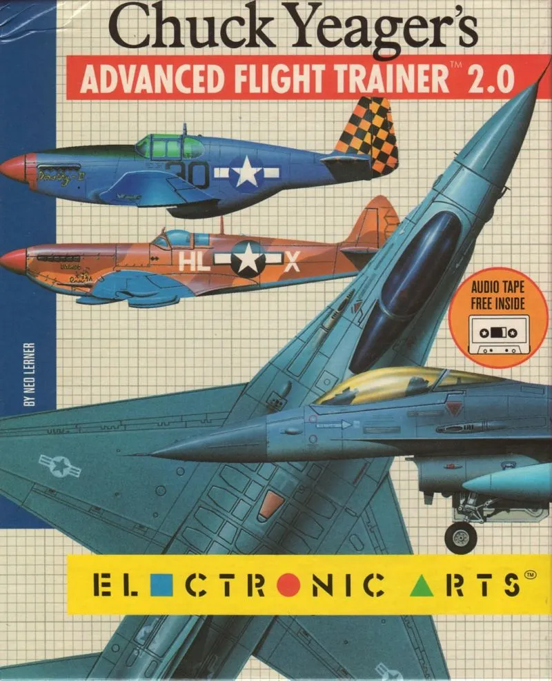 Chuck Yeager's Advanced Flight Trainer 2.0 box art