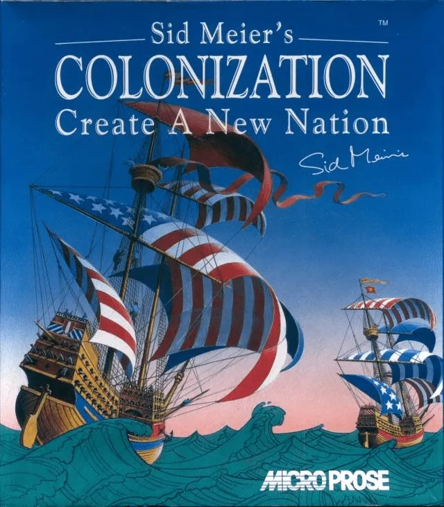 Sid Meier's Colonization box art