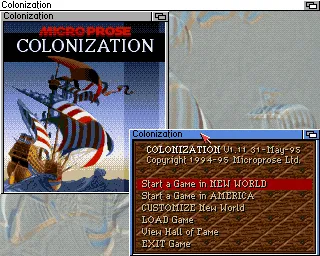 Sid Meier's Colonization screenshot