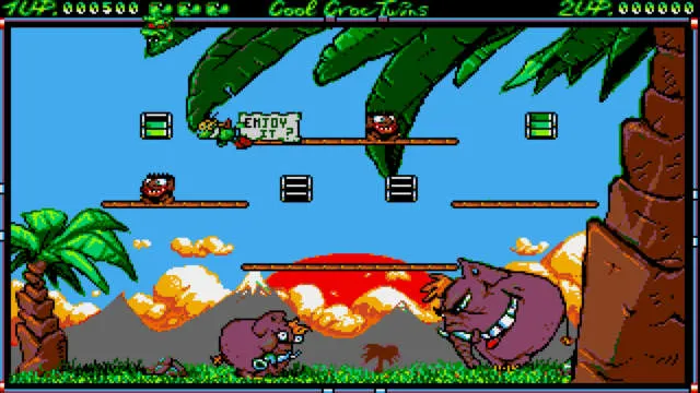 Backdrop artwork for The Cool Croc Twins