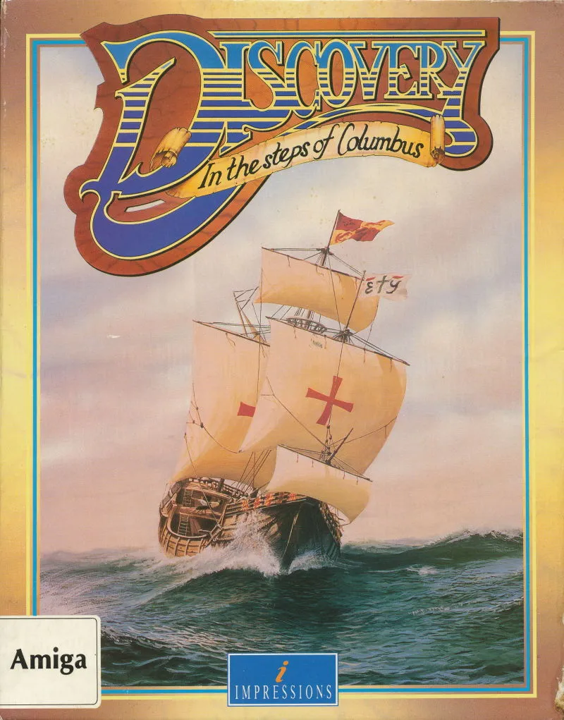 Discovery: In the Steps of Columbus box art