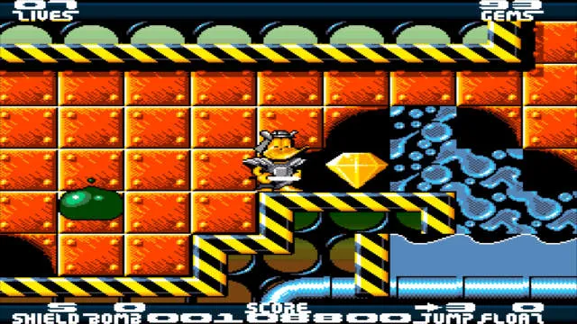 Backdrop artwork for Donk! The Samurai Duck!
