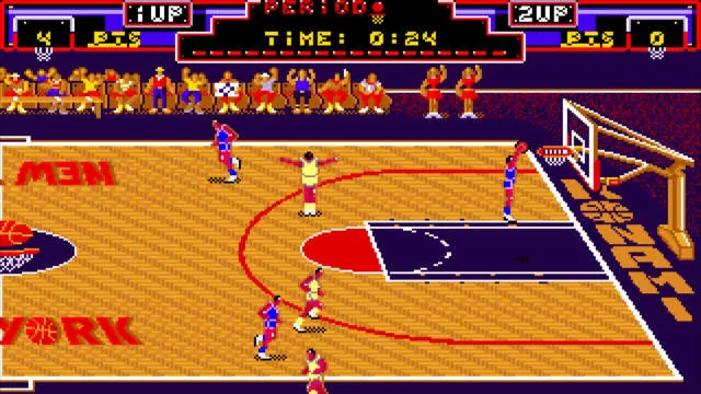 Backdrop artwork for Double Dribble