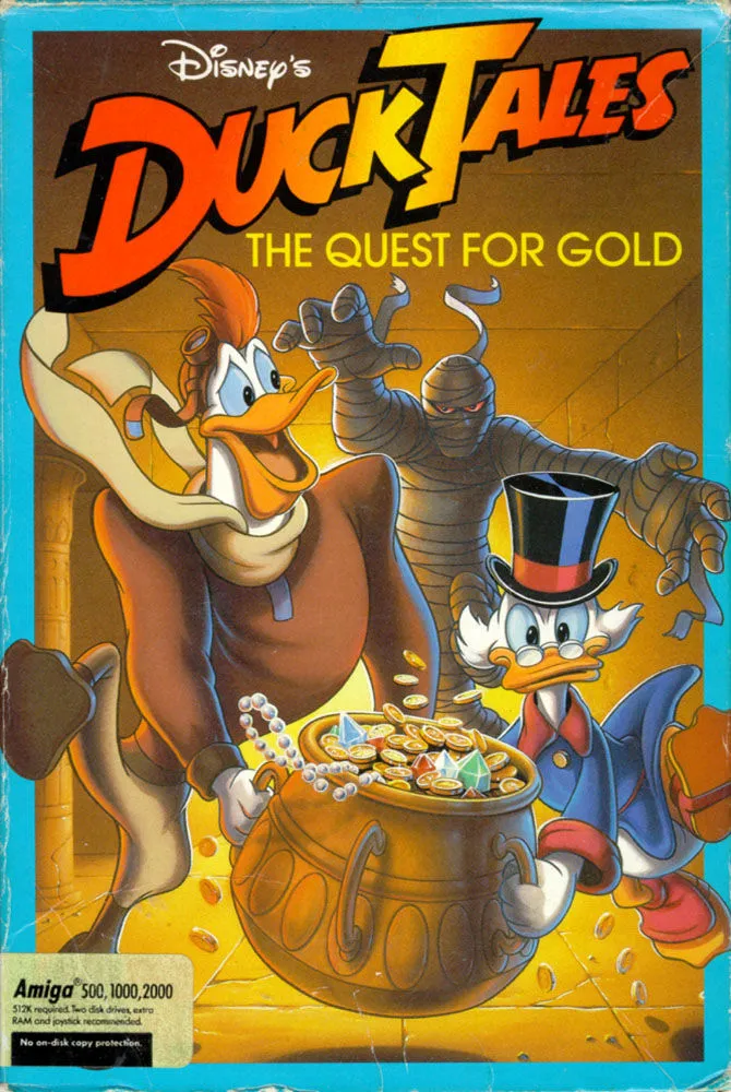 Duck Tales: The Quest for Gold box art