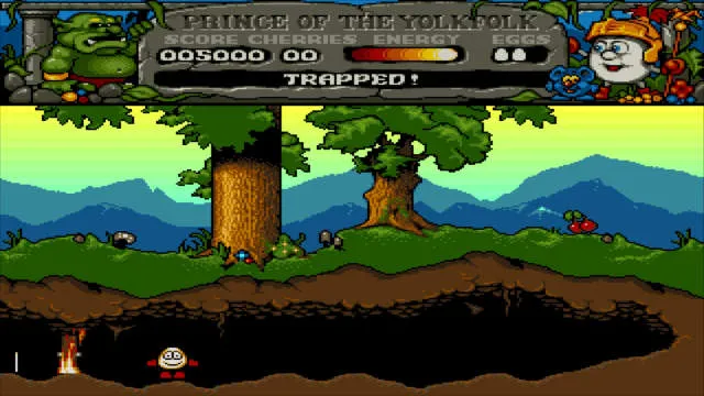 Backdrop artwork for Dizzy's Excellent Adventures