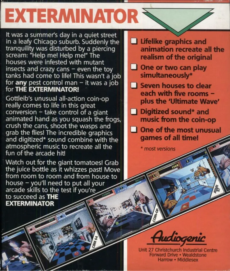 Exterminator box back