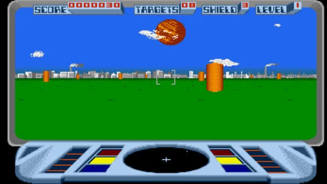 Backdrop artwork for Amiga Encounter