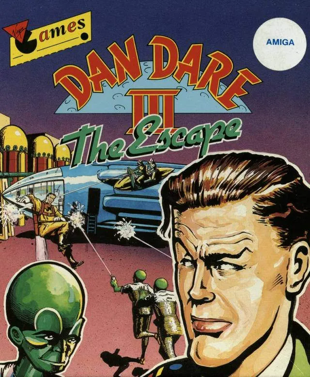 Dan Dare III: The Escape box art