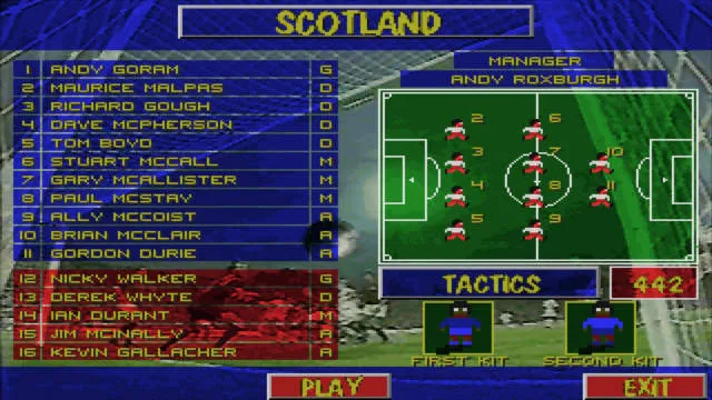 Backdrop artwork for Football Glory